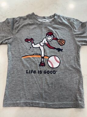 Life Is Good Baseball Tee 5T